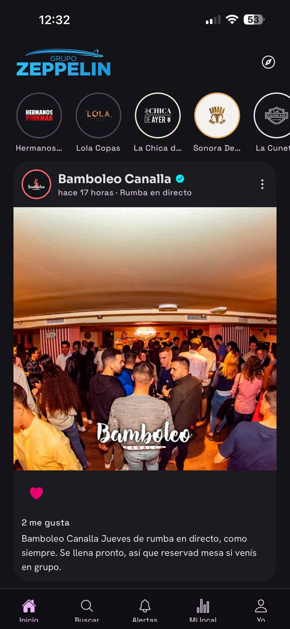 Feed de publicaciones